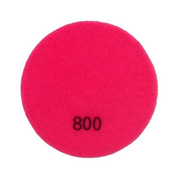 Hot selling resina hand granite floor quartz marble stone diamond 5 inch dry polishing pads for cncrete floor - Image 4