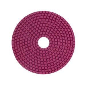 Purple marble, granite diamond polishing pad