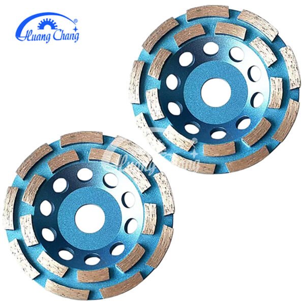 115mm double row diamond cup grinding wheel grinding disc concrete cutting sanding disc polishing machine wheel