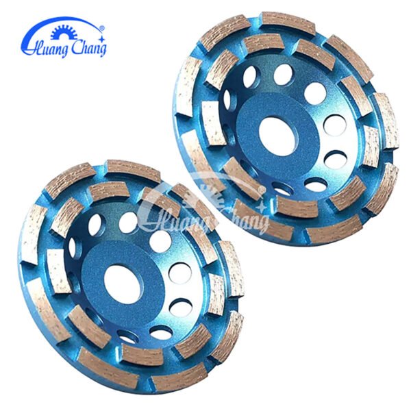 115mm double row diamond cup grinding wheel grinding disc concrete cutting sanding disc polishing machine wheel