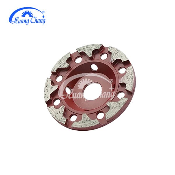 5 inch 7 inch t segment concrete cement floor diamond grinding disc cup wheel