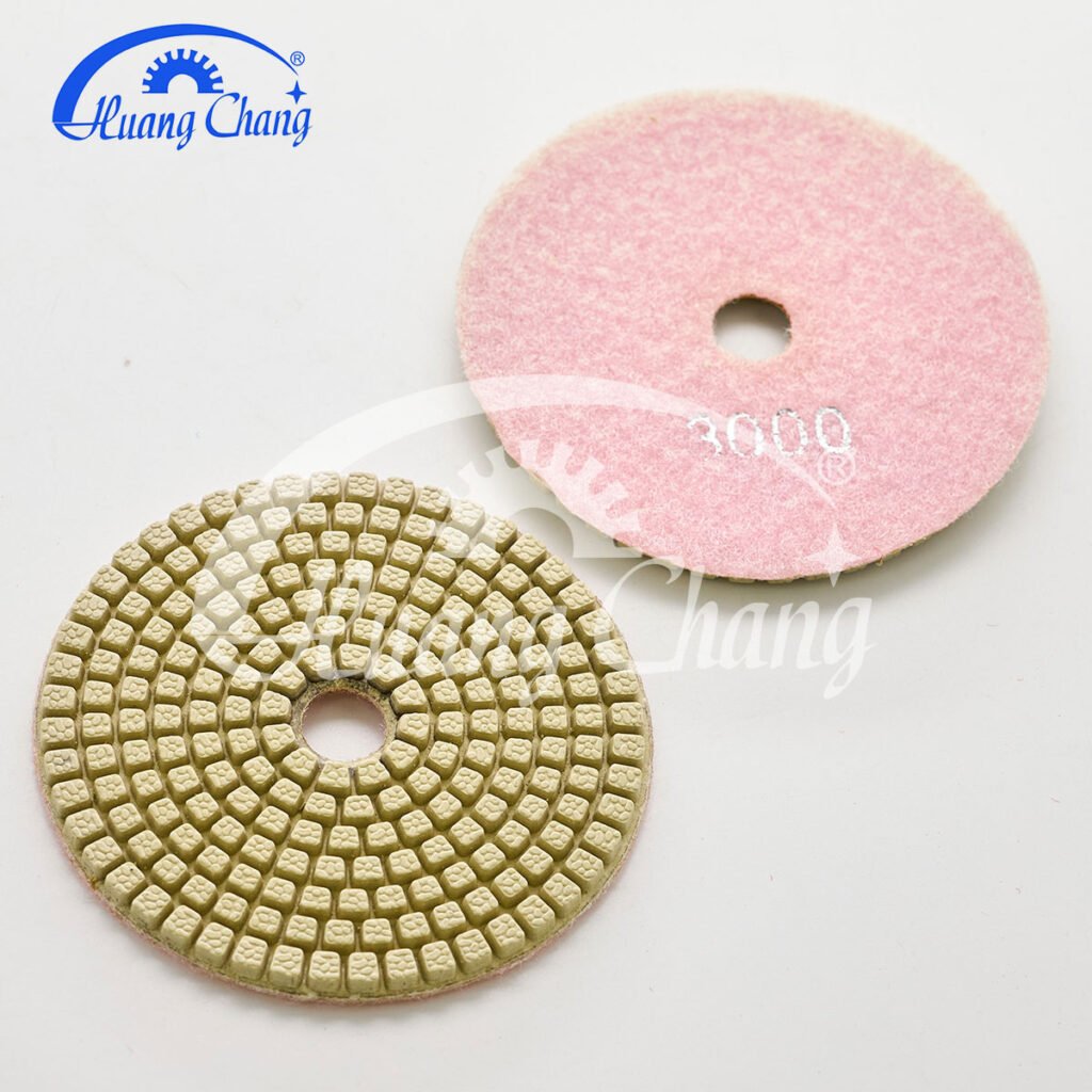 4inch Best Tools Wet Stone Diamond Polishing Pads For Granite/Marble HC-SPP-0005-4