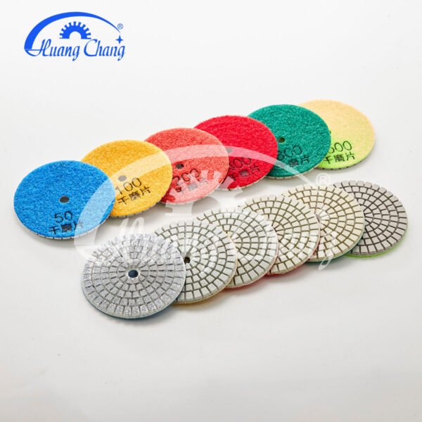 4 inch granite/marble diamond polishing pads hc spp 0012