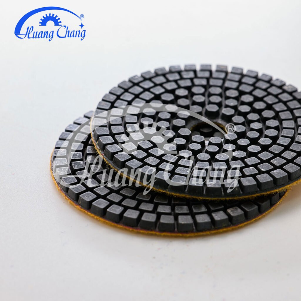 7inch Wet Stone Diamond Polishing Pads For Granite/Marble HC-SPP-0001-7