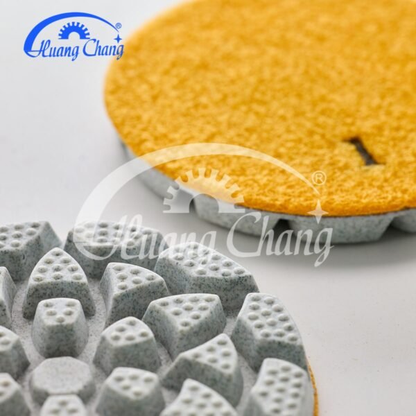 4inch white dry diamond polishing pads best tools for concrete hc cpp 0003 4