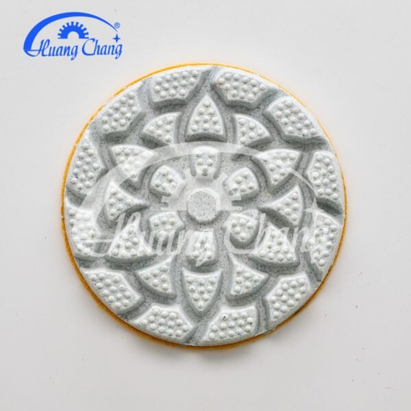 4inch white dry diamond polishing pads best tools for concrete hc cpp 0003 4