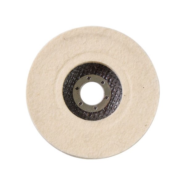 wool felt disc wheel pad bore dia for metal marble wood,100 angle grinder