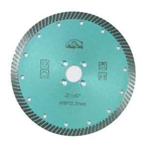 4.5/5/6/7/9 inch cyan/red turbo diamond saw blade cutting disc for tile