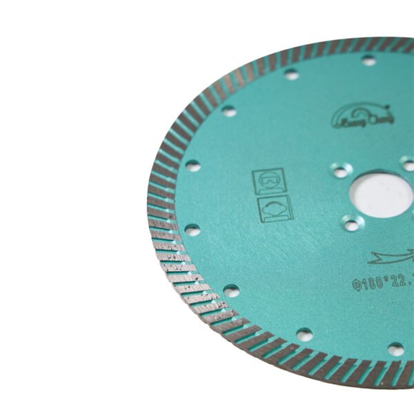 4.5/5/6/7/9 inch cyan/red turbo diamond saw blade cutting disc for tile