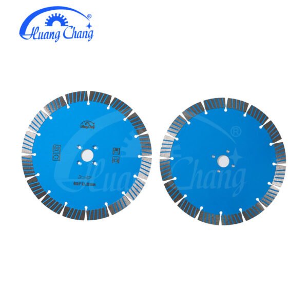 orange diamond segmented saw blade concrete brick masonry stone cutting disc