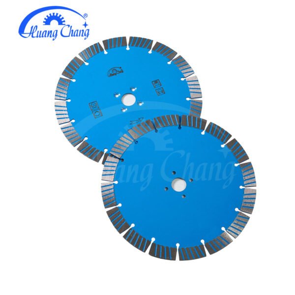 orange diamond segmented saw blade concrete brick masonry stone cutting disc