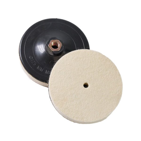 m14,5/8 11 wool felt polishing pad buffing pads for stone polishing