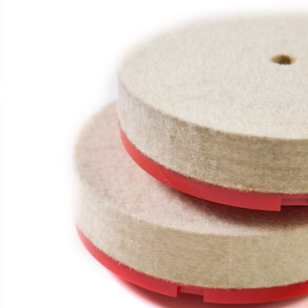 snail lock wool felt polishing pad buffing pads for stone polishing