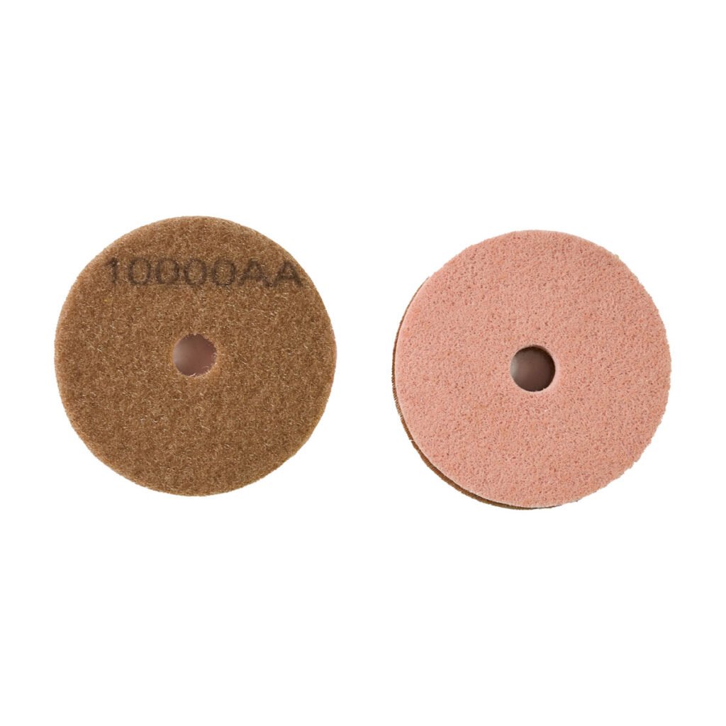 sponge fiber polishing pads buffing wheels for marble granite stone